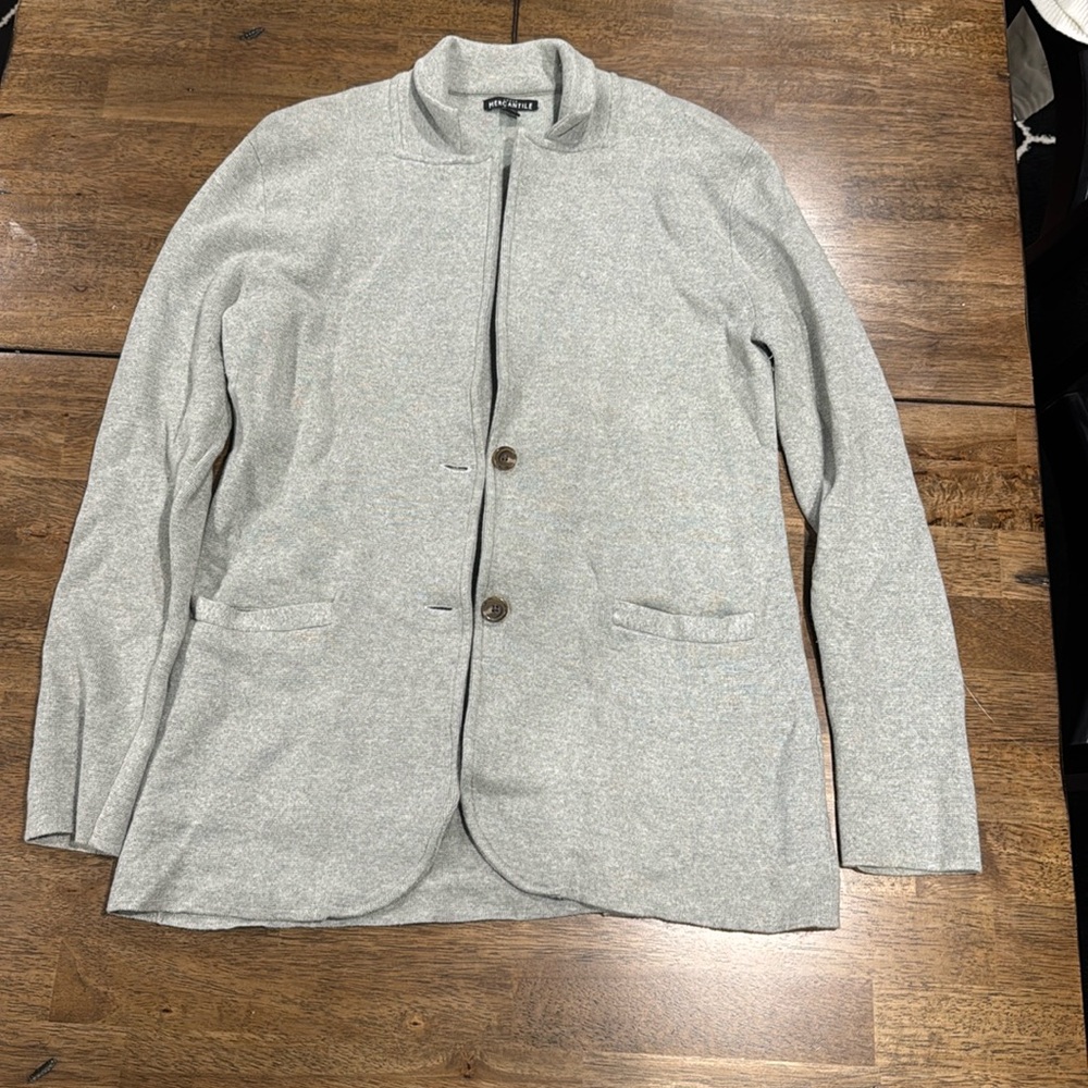 JCREW Mercantile Sweater Blazer. Size Medium.
